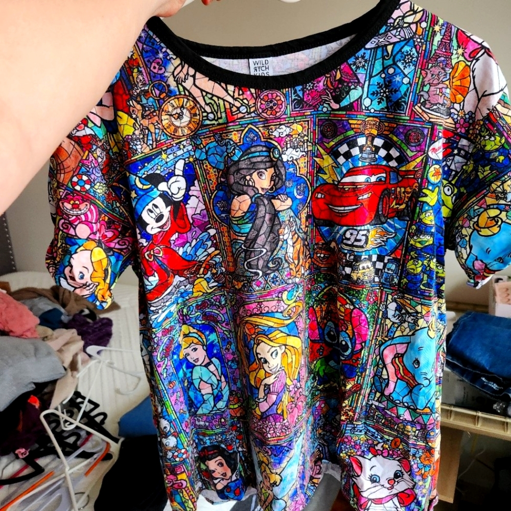 Wild Rich Kids Adult Stained Glass Tee